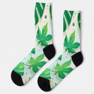 Chaussette Socks of Leaves