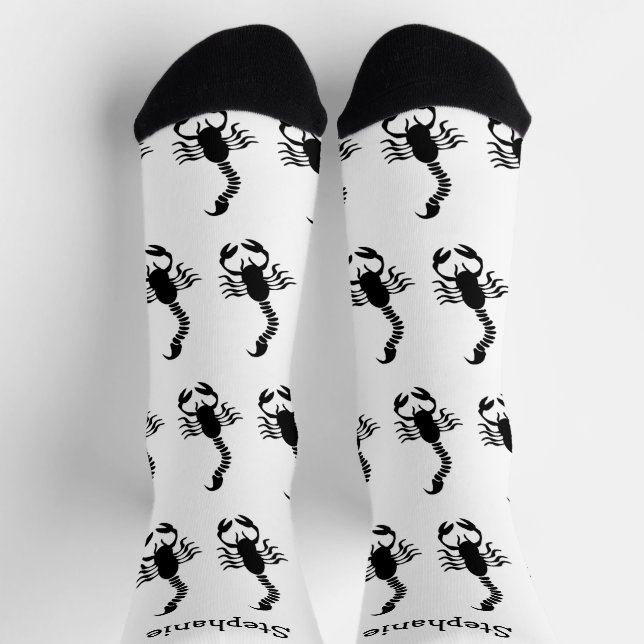 Chaussette Socks Scorpion Design (Haut)