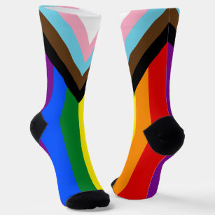 Chaussette Socles LGBTQ & Pride - Arc-en-ciel - Indicateur de