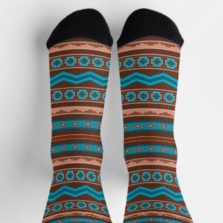Chaussette Southwest Style Geometric Cameron Gorge Design