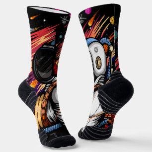 Chaussette Spaceman