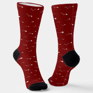 Chaussette Sperm Motif Fertilité Thème