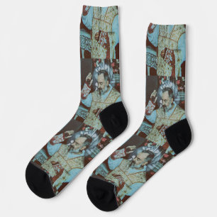 Chaussette St. Padre Pio de Pietrelcina Le Prêtre Séraphique