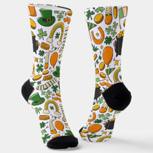 Chaussette St. Patrick's Day Fun Chaussettes Joueuses et Colo