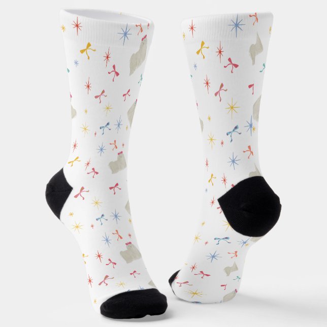Chaussette Starry Sparkle mignon voeu chiot (Angulaire)