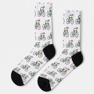 Chaussette Stickman cycliste