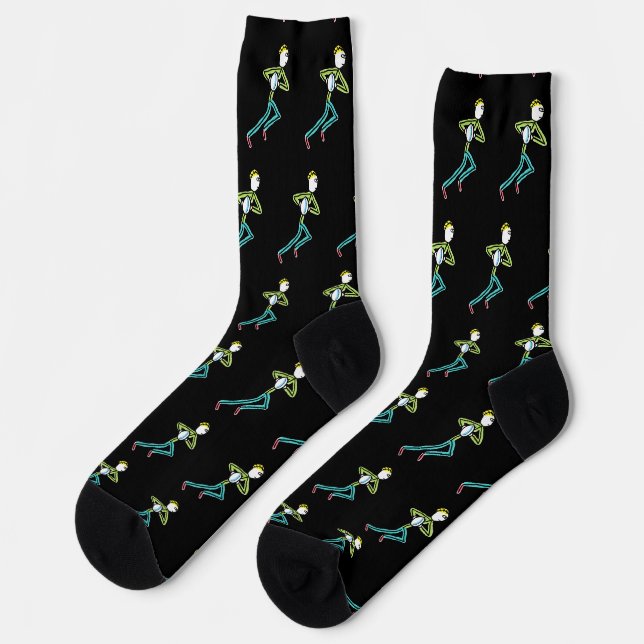 Chaussette Stickman Rugby (Gauche)