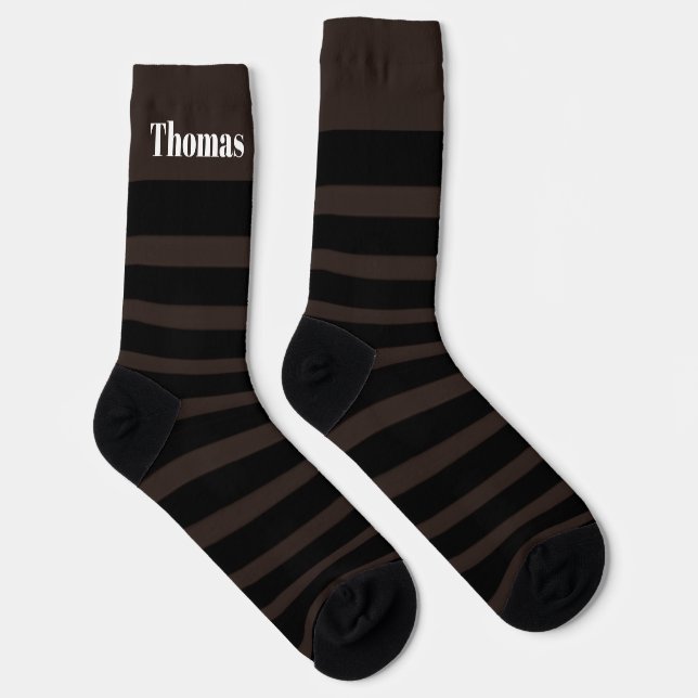 Chaussette Striped Socks for Men Crew Socks (Droite)