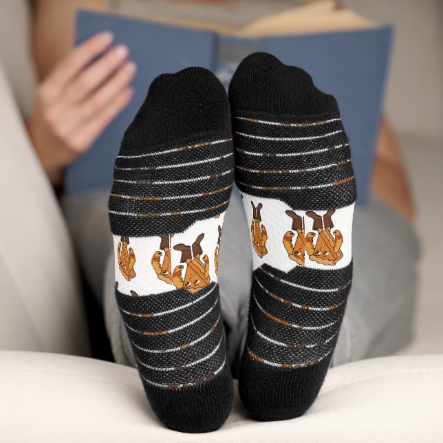 Chaussette Strong Pie Wearing Boots (Fond)