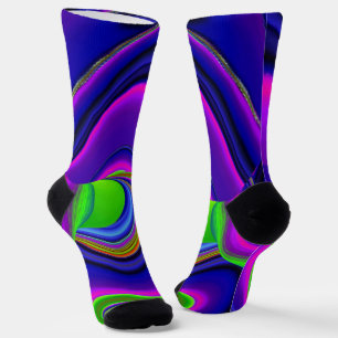 Chaussette Summerrainbow, Rainbowart 3D Abstrait