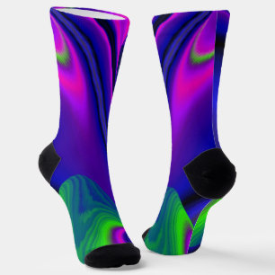 Chaussette Summerrainbow, Rainbowart 3D Abstrait