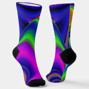 Chaussette Summerrainbow, Rainbowart 3D Abstrait