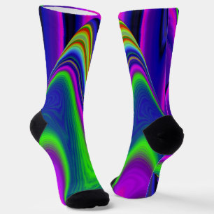 Chaussette Summerrainbow, Rainbowart 3D Abstrait