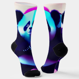 Chaussette Sumo Panda The Bamboo Gnasher, Crew Socks