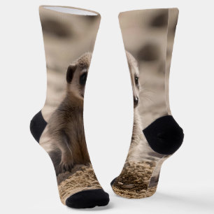 Chaussette "Sunny Days : Baby Meerkat's Beach Adventure"