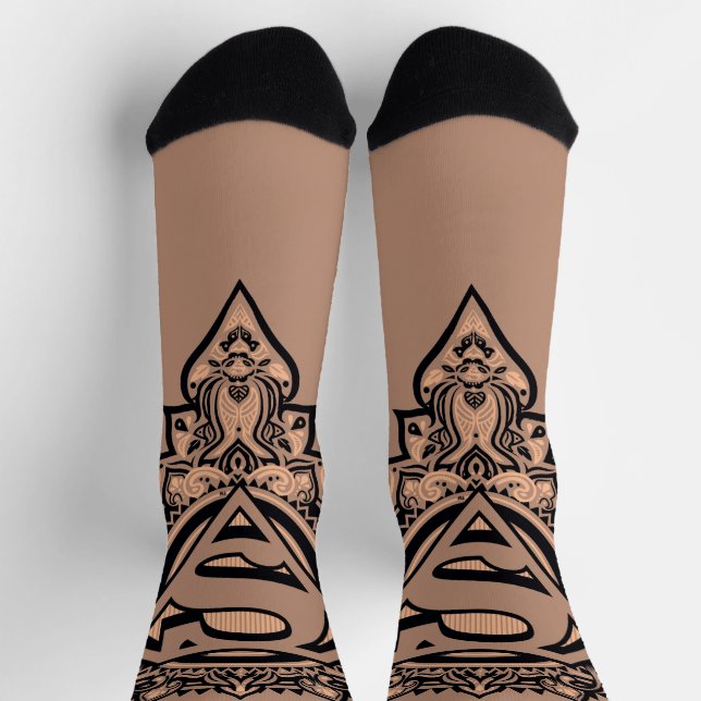 Chaussette Supergirl Mandala Graphic (Haut)