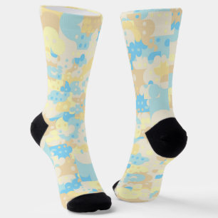 Chaussette Support de téléphone à motif à pois Boho