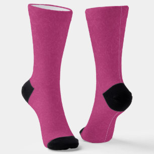 Chaussette Surface rose texturée avec motif tourbillonnant