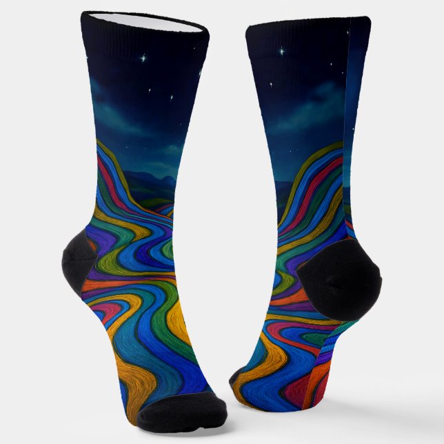 Chaussette Surreal Dream Land (Angulaire)