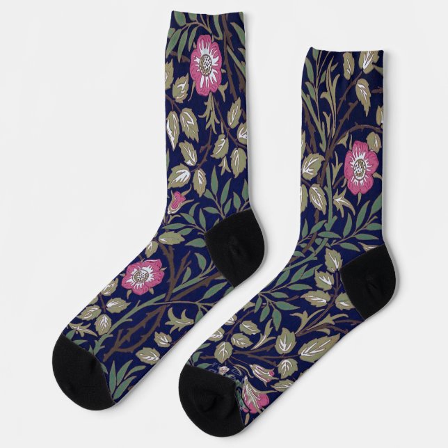 Chaussette Sweet Briar, William Morris (Gauche)