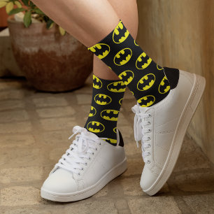 Chaussette Symbole Batman   Chaussettes de logo Oval de chauv