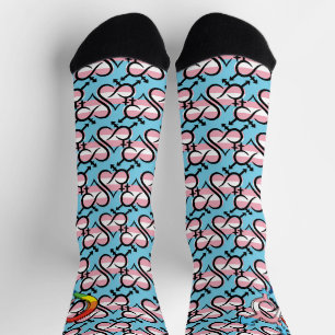 Chaussette Symbole d'inclusion et d'amour