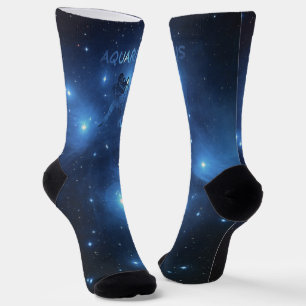 Chaussette Symbole Zodiac Aquarius
