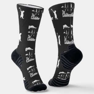 Chaussette T-shirt graphique parodie drôle de chat de la mafi