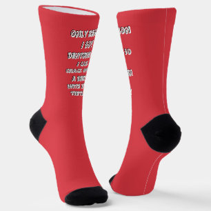 Chaussette T-Shirt Ouverture de Bouteille avec Dents