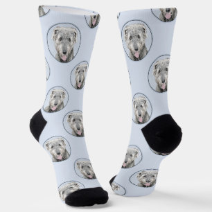 Chaussette Tableau de Lévrier Irlandais Gris Art Canin Origin