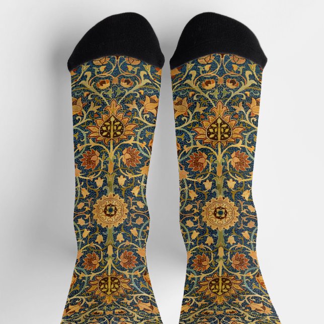Chaussette Tapis vintage William Morris Holland Park (Haut)