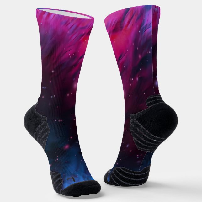 Chaussette Tapisserie cosmique Abstraite (Angulaire)
