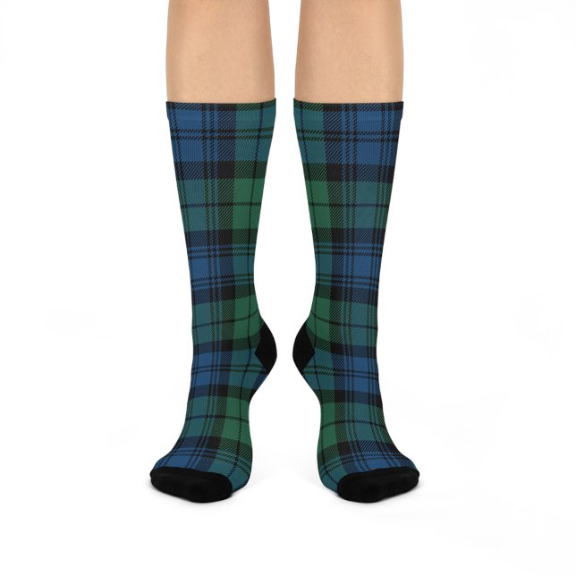 Chaussette Tartan Clan Campbell Green Check Plaid (Créateur téléchargé)