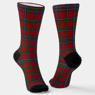 Chaussette Tartan Design Durable Chaussettes d'équipage Premi