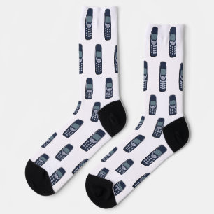 Chaussette Téléphone cellulaire vintage