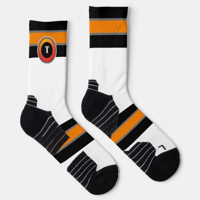 Chaussette Tennesse Stripes avec conception circulaire (Droite)