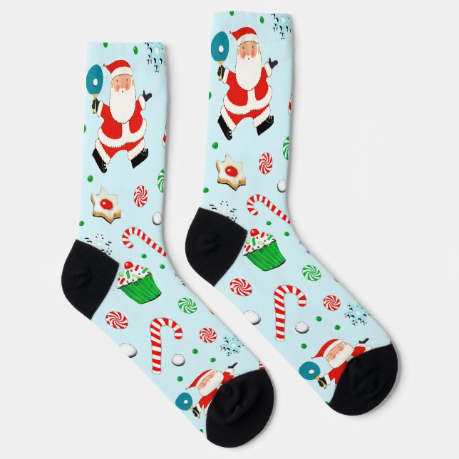 Chaussette Tennis de Table Noël (Droite)