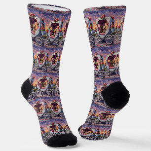 Chaussette Terrier Australien pour la Saint-Valentin 
