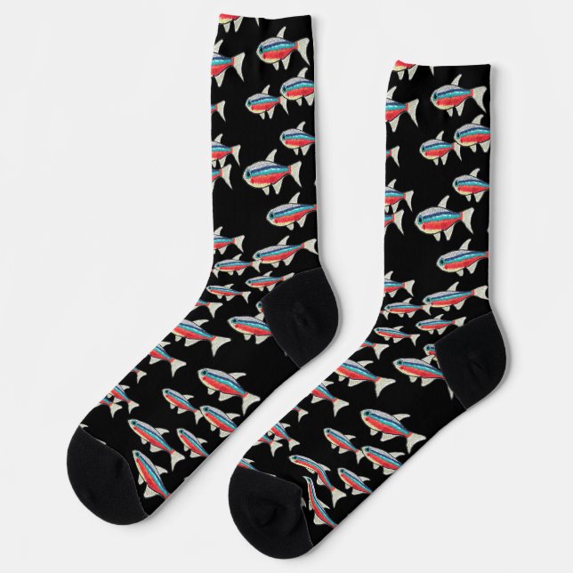 Chaussette Tetra néon (Gauche)