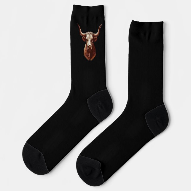 Chaussette Texas Longhorn (Gauche)