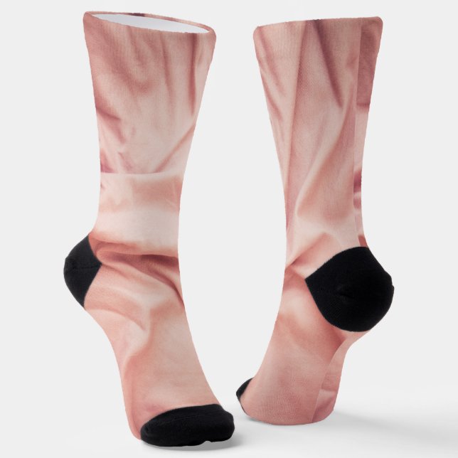 Chaussette texture Abstraite de soie (Angulaire)