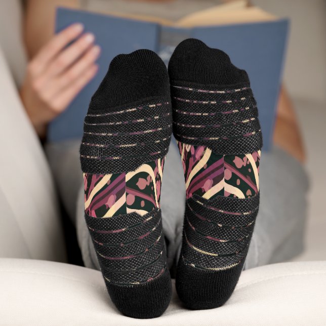 Chaussette Texture par bandes (Fond)