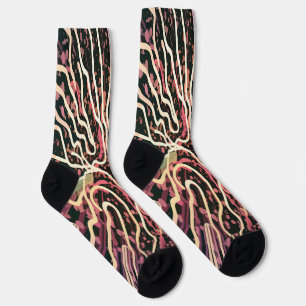 Chaussette Texture par bandes