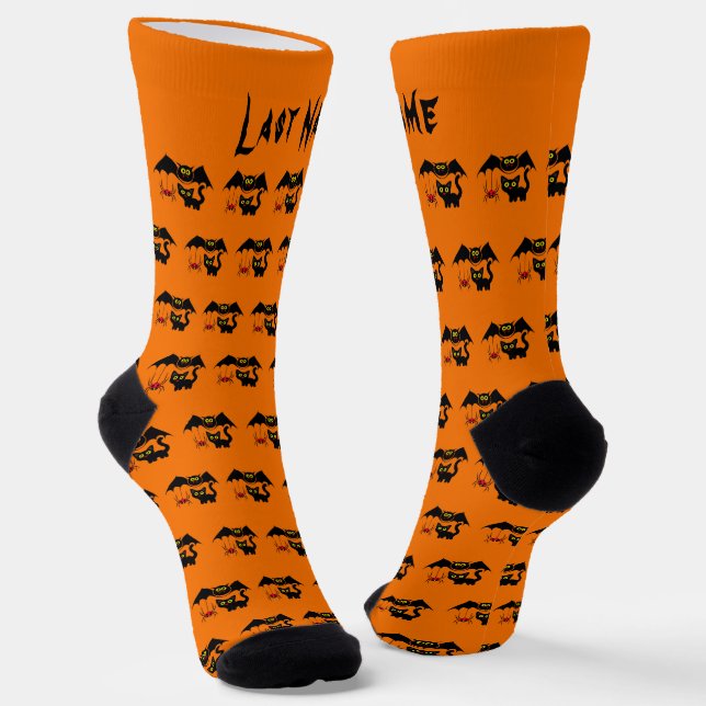 Chaussette Thème Halloween personnalisé (Angulaire)