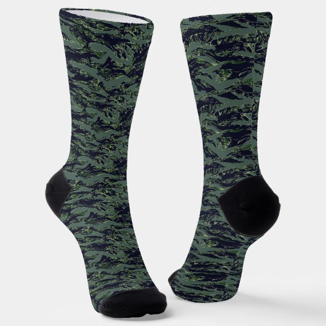 Chaussette Tigerstripe Camouflage Motif militaire (Angulaire)