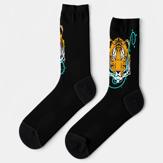Chaussette Tigre (Gauche)
