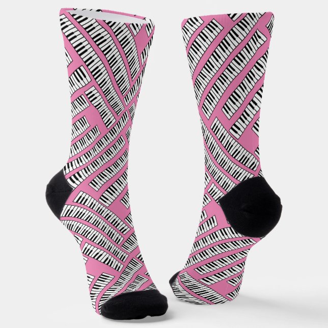 Chaussette Touches de piano (Angulaire)