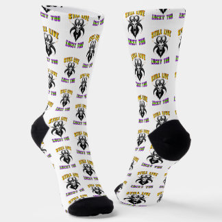 Chaussette Toujours Vivez Heureux Vous