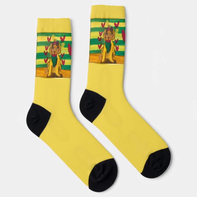 Chaussette Toutou "Art par les enfants" (Droite)