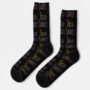 Chaussette Tread Lightly Noir Équipage Hommes